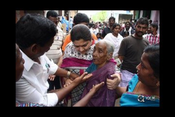 Celebs at Chennai Flood Relief Activities